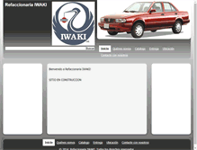Tablet Screenshot of iwaki.com.mx